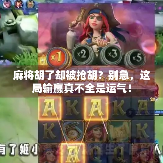 麻将胡了却被抢胡？别急，这局输赢真不全是运气！