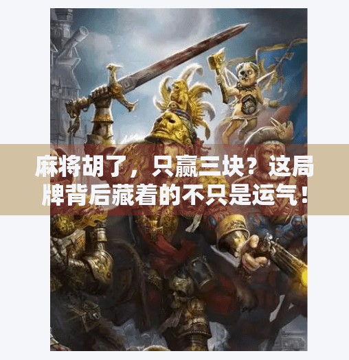 麻将胡了,只赢三块?这局牌背后藏着的不只是运气! 麻将胡了,只赢三块?这局牌背后藏着的不只是运气!