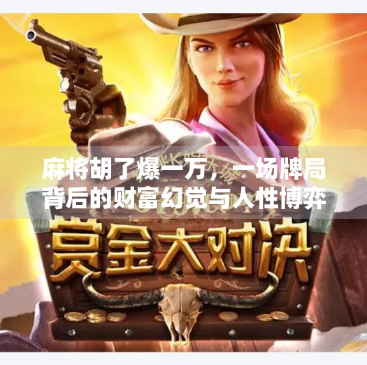 麻将胡了爆一万，一场牌局背后的财富幻觉与人性博弈