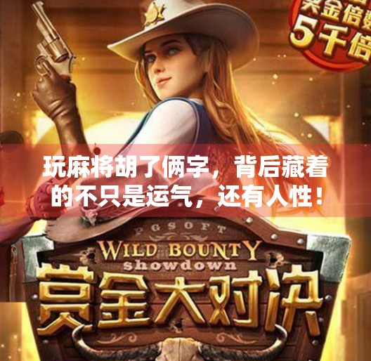 玩麻将胡了俩字,背后藏着的不只是运气,还有人性! 玩麻将胡了俩字,背后藏着的不只是运气,还有人性!