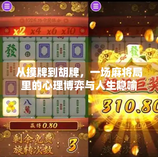 从摸牌到胡牌,一场麻将局里的心理博弈与人生隐喻 从摸牌到胡牌,一场麻将局里的心理博弈与人生隐喻