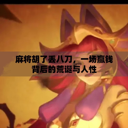 麻将胡了丢八刀,一场赢钱背后的荒诞与人性 麻将胡了丢八刀,一场赢钱背后的荒诞与人性