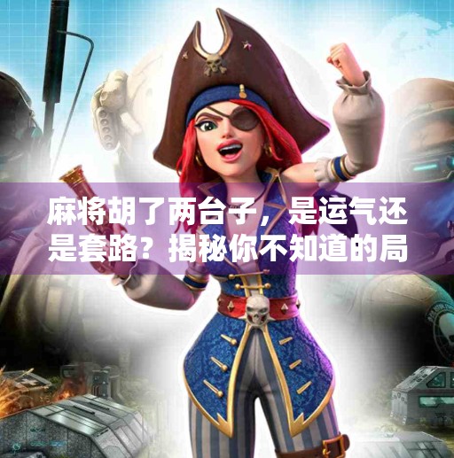 麻将胡了两台子，是运气还是套路？揭秘你不知道的局中局