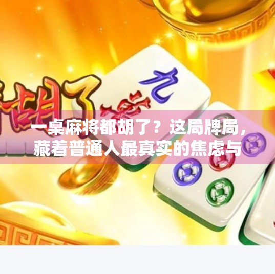 一桌麻将都胡了？这局牌局，藏着普通人最真实的焦虑与希望