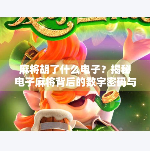 麻将胡了什么电子？揭秘电子麻将背后的数字密码与社交新玩法