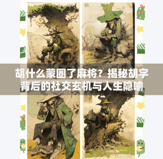 胡什么蒙圈了麻将？揭秘胡字背后的社交玄机与人生隐喻