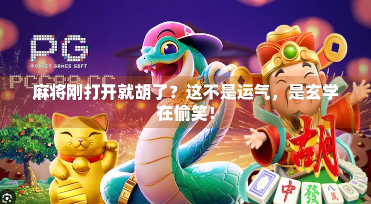 麻将刚打开就胡了?这不是运气,是玄学在偷笑!