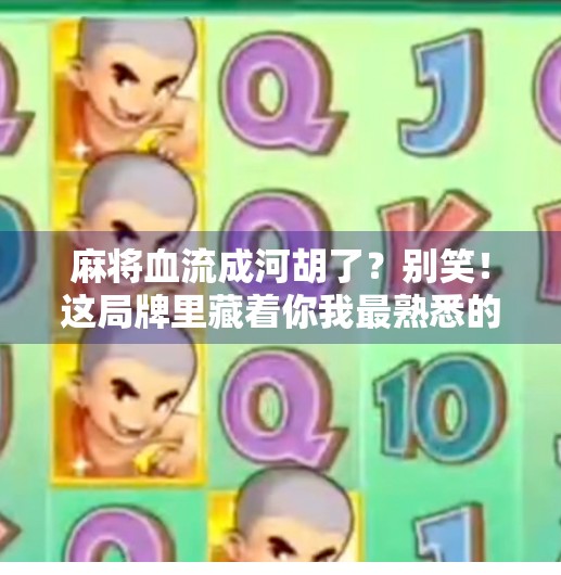 麻将血流成河胡了？别笑！这局牌里藏着你我最熟悉的人性博弈