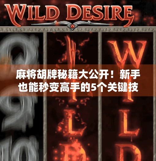 麻将胡牌秘籍大公开!新手也能秒变高手的5个关键技巧