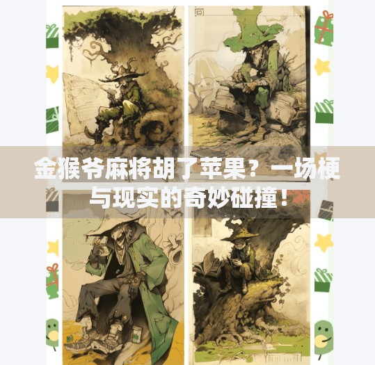 金猴爷麻将胡了苹果?一场梗与现实的奇妙碰撞! 金猴爷麻将胡了苹果?一场梗与现实的奇妙碰撞!