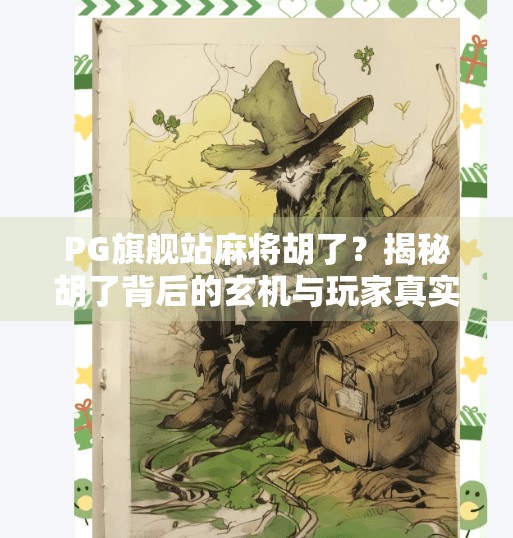 PG旗舰站麻将胡了?揭秘胡了背后的玄机与玩家真实体验 PG旗舰站麻将胡了?揭秘胡了背后的玄机与玩家真实体验